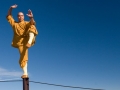 Shaolin Ãsterreich, MÃ¶nch, Meister, Shi Yan Liang, Outdoor-Shooting, Kleinwalsertal/Ãsterreich, 06.08.2008