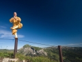 Shaolin Ãsterreich, MÃ¶nch, Meister, Shi Yan Liang, Outdoor-Shooting, Kleinwalsertal/Ãsterreich, 06.08.2008